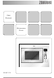 Zanussi ZNM11X User Manual