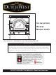 DutchWest 2463 Homeowner's Installation And Operating Manual