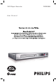 Philips DVDR3380 User Manual