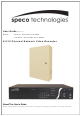 Speco N4 User Manual