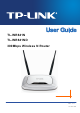 TP-Link TL-WR841N User Manual