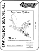 Hoist Fitness HC-LP Owner's Manual