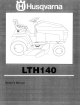 Husqvarna LTH140 Owner's Manual