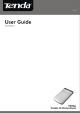 Tenda Portable 3G Wireless Router User Manual