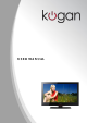 Kogan KULED32XXXYA User Manual