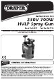 Draper 24427 Instructions Manual