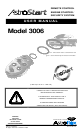 AstroStart 3006 User Manual