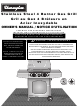 Charmglow Stainless Steel 4 Burner Gas Grill Owner's Manual