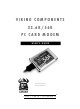 Viking Components 33.6K User Manual