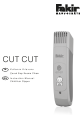 Fakir CUT CUT Instruction Manual