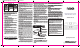 Naxa NRC-159 Operating Instructions