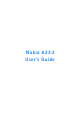 Nokia 6233 User Manual