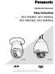 panasonic WV-NS950 Setup Instructions