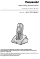 Panasonic KX-TD7684C Operating Instructions Manual