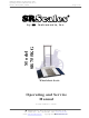 SR Instruments SR755KG Operating And Service Manual
