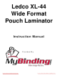 Ledco XL-44 Instruction Manual