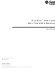 Sun Microsystems Sun Fire V40z User Manual