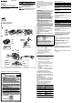 Sony Walkman WM-FX496ST Operating Instructions