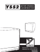 YORKVILLE YS1052 Owner's Manual