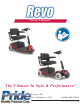 Pride Mobility Revo Owner's Manual