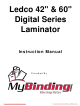 Ledco Laminator Instruction Manual