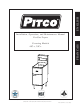 Pitco 45C+ Installation, Operation And Maintenance Manual