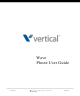 Vertical Wave User Manual