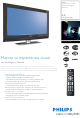 Philips 32PFL7332D Especificaciones