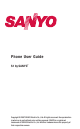 Sanyo S1 User Manual