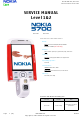 Nokia 5700 Service Manual