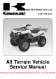 Kawasaki Brute Force 750 Service Manual