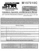 NorthStar M157310C Installation, Operation And Maintenance Manual