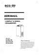Eco Air ECO8LDN User Manual
