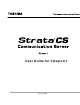 Toshiba Strata CS User Manual