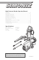 Simoniz High Pressure Washer Operator's Manual