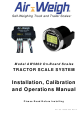 Air Weigh AW5800 Installation, Calibration And Operations Manual
