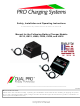 PRO Charging System 4812 Safety, Installation And Operating Instructions