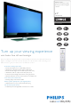 Philips CINEOS 47PFL9532 Specification Sheet