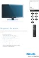 Philips 32PFL5203S Brochure & Specs