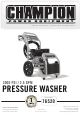 Champion Power Equipment 76520 Owner's Manual & Operating Instructions