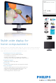 Philips 190CW9FB Specifications