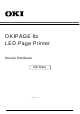 Oki OKIPAGE 8z Service Handbook