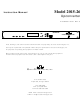 Cross Technologies 2015 Instruction Manual