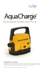 Rule AquaCharge Owner's Manual