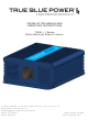 True Blue Power TI500- series Installation Manual And Operating Instructions