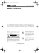 Radio Shack Motorized 8-Inch Mirror Ball User Manual