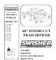 Swisher T1360B1 Owner's Manual