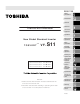 Toshiba TOSVERT VF-S11 Instruction Manual
