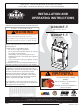 Napoleon GD82NT-T Installation And Operating Instructions Manual