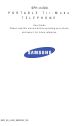 Samsung SPH-m300 User Manual